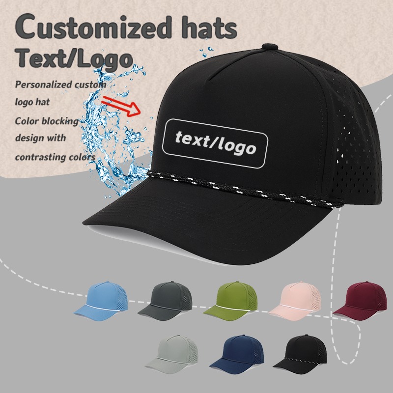 Trucker Cap Mesh - Custome Five-panel Rope Decorative Mesh Truck