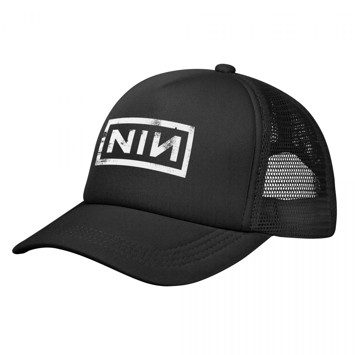 Trucker Cap Mesh - NIN Music Band Mesh Baseball Caps
