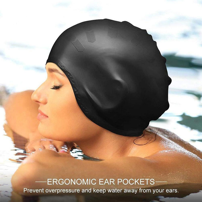 Adults Swimming Caps Men Women - Swim Hat Silicone recension och pris