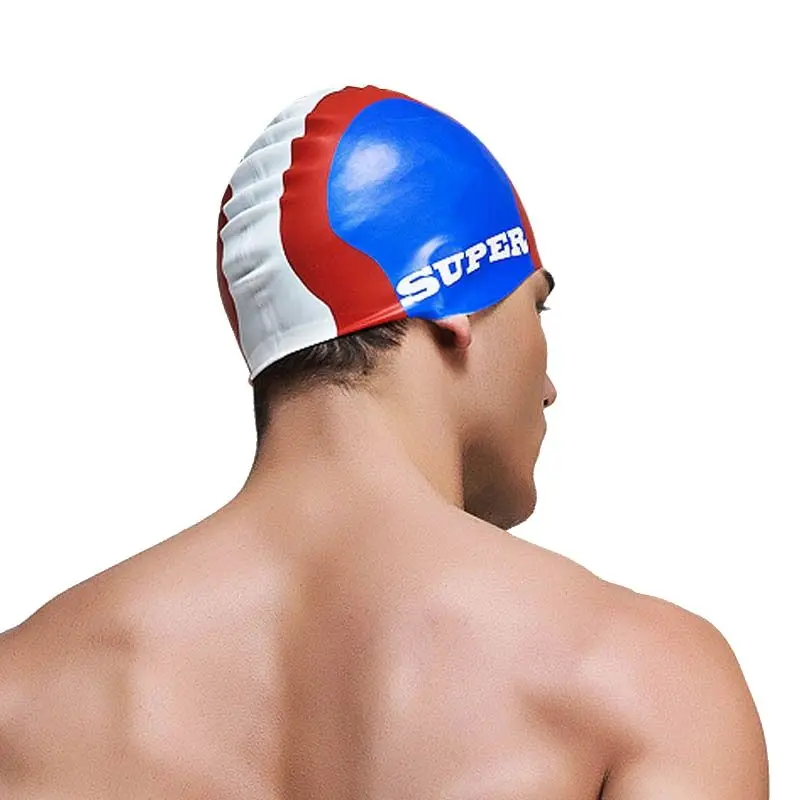 Summer Water Man Swimming Caps - Swim Hat Silicone recension och pris