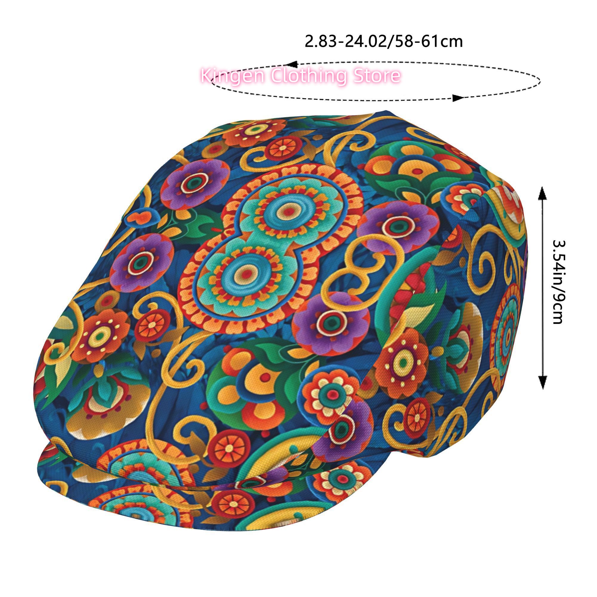Blooming And Brocade Blues Men - Newsboy Cap Ivy recension och pris