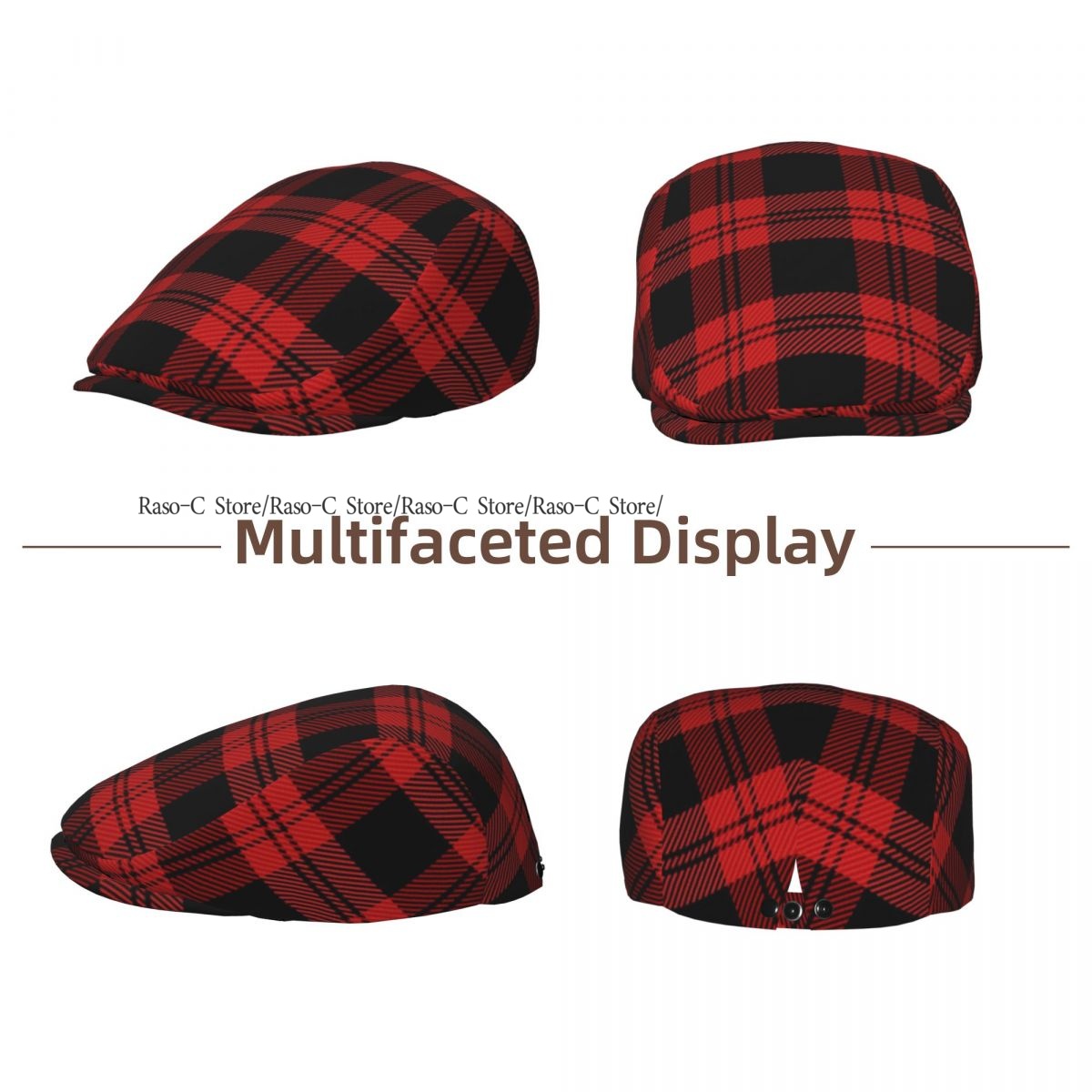 Unisex Adult Forward Peaked Ca - Newsboy Cap Ivy recension och pris