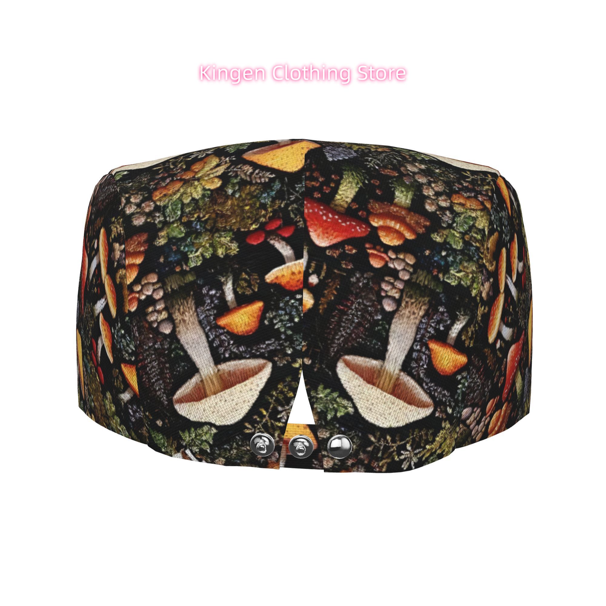 Mysterious Forest Floor Mushro - Newsboy Cap Ivy recension och pris