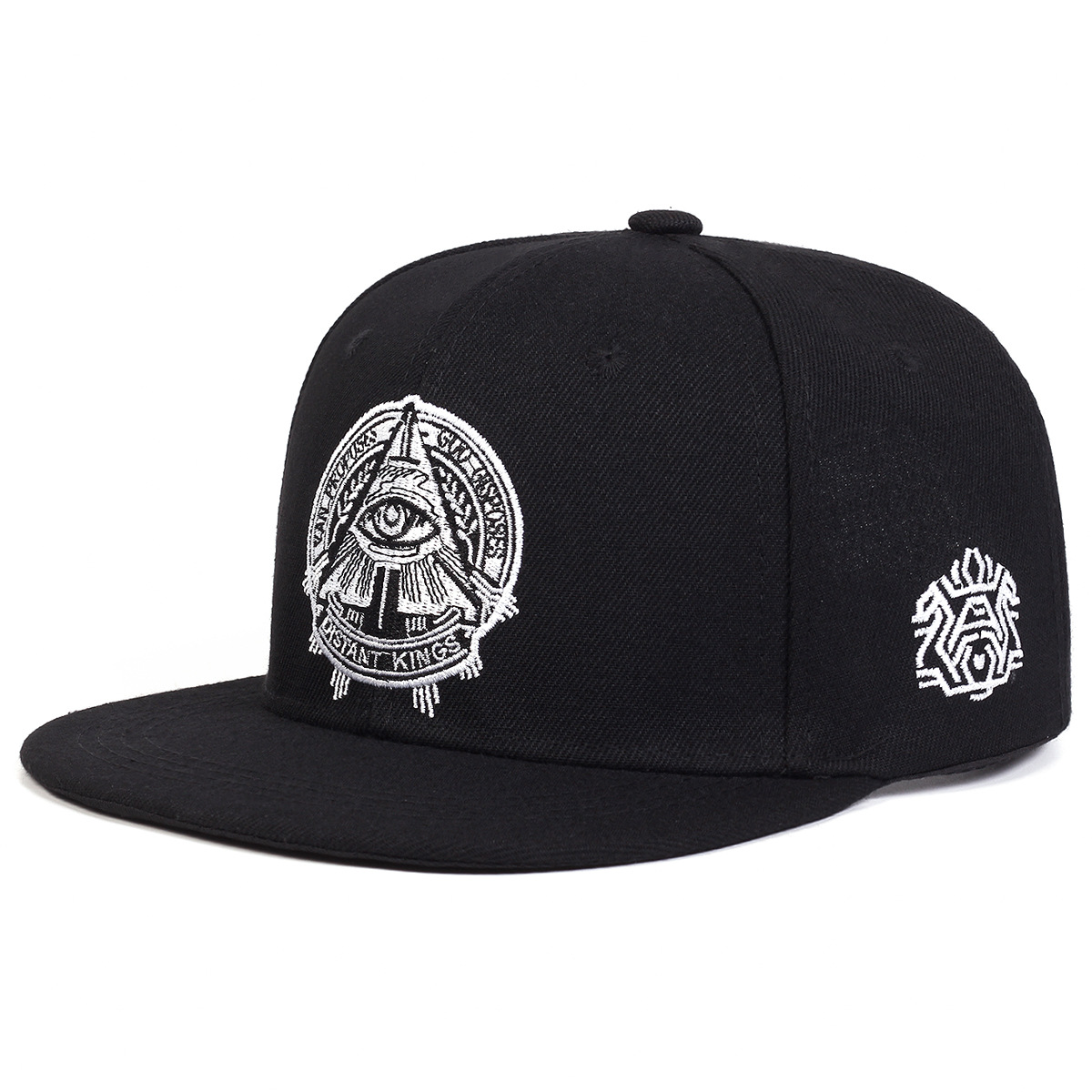 Unisex All-Seeing Eye Embroide - Snapback Hat Flat recension och pris