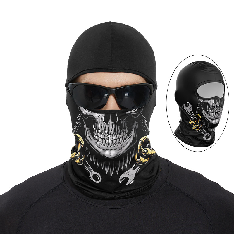 Funny Ape Mouth Skull Balaclav - Skull Cap Helmet Liner recension och pris