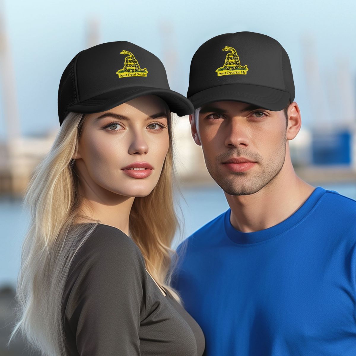 Dont Tread On Me Gadsden Truck - Trucker Cap Mesh recension och pris