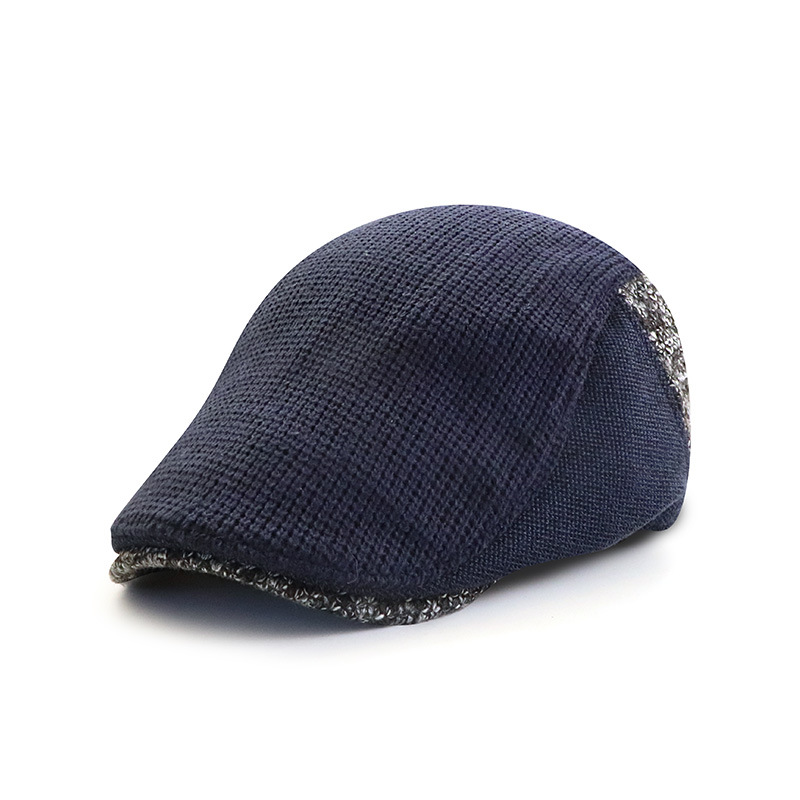 Men Newsboy Hats Thick Autumn  - Snapback Hat Flat recension och pris