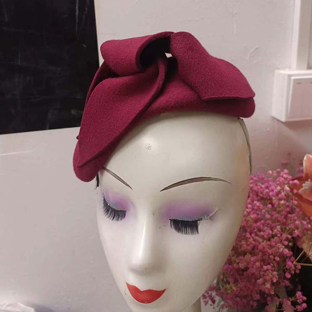 French Style Fascinator Hats T - Beret French Wool recension och pris